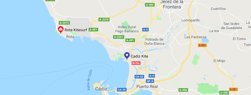 Kitesurf Rota, Conil, Chipiona, Sanlucar y Jerez