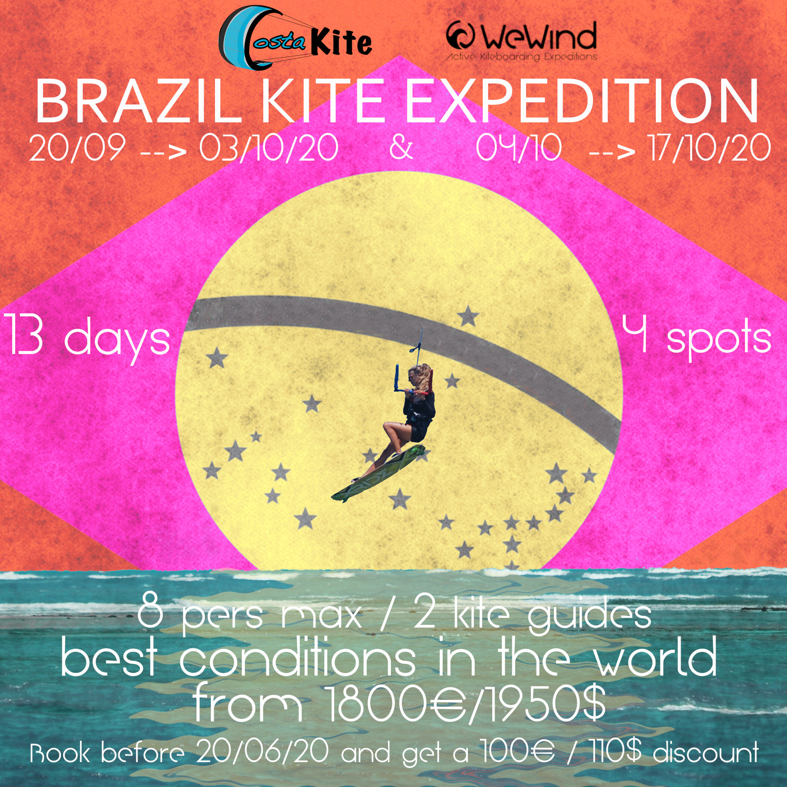 kite trip brazil